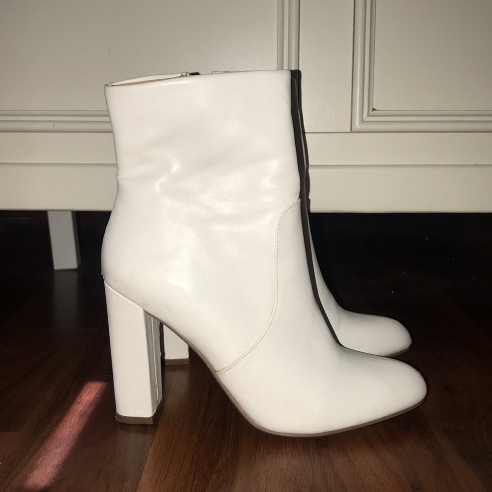 White booties